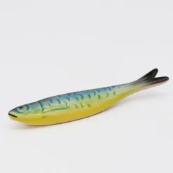 Sardine en céramique de Caldas da Rainha - Bleue & Jaune