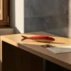 Sardine en céramique de Caldas da Rainha - Rouge