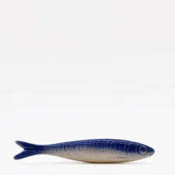 Sardine en céramique de Caldas da Rainha - Bleu