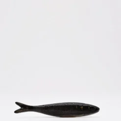 Sardine en céramique naturaliste de Caldas da Rainha
