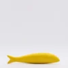 Sardine lisse en céramique - Jaune