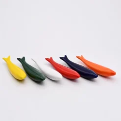 Sardine lisse en céramique - Jaune