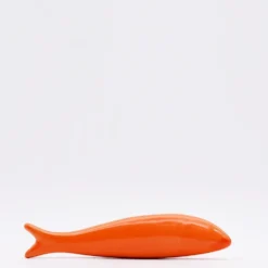 Sardine lisse en céramique - Orange