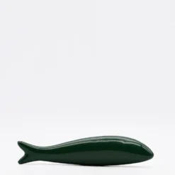 Sardine lisse en céramique - Verte