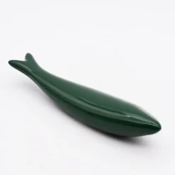 Sardine lisse en céramique - Verte