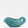 Saucière en céramique en forme de Poisson - Turquoise