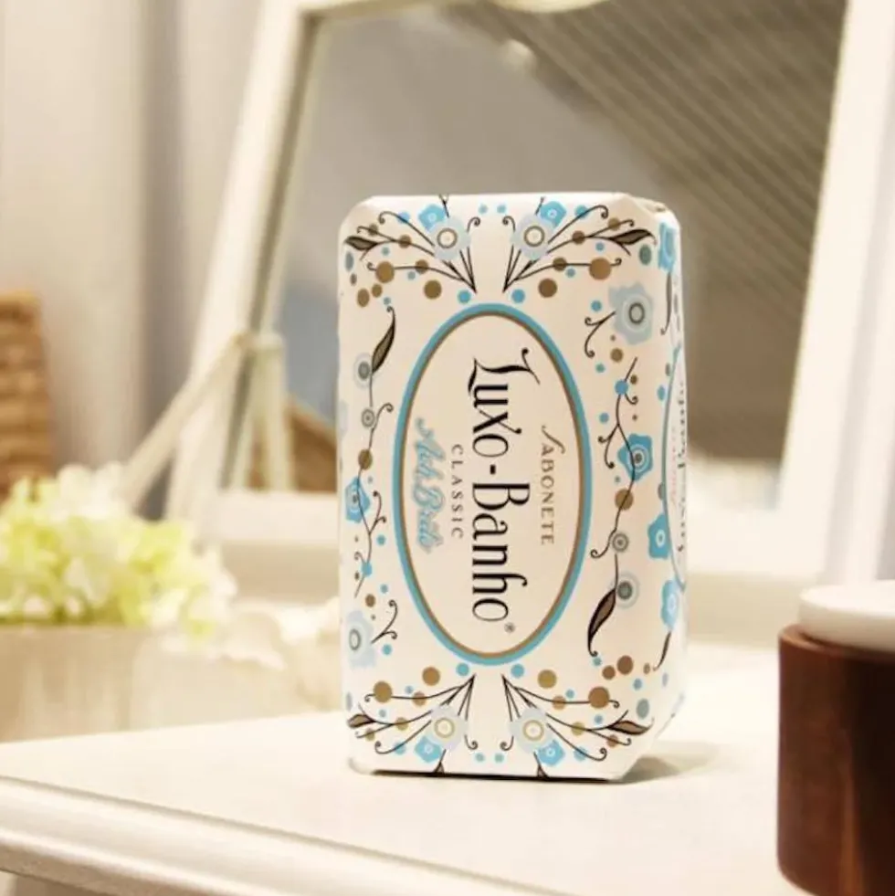 Savon pour le bain "Luxo Banho" Bleu