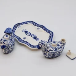 Service de table huile - vinaigre en céramique de Coimbra