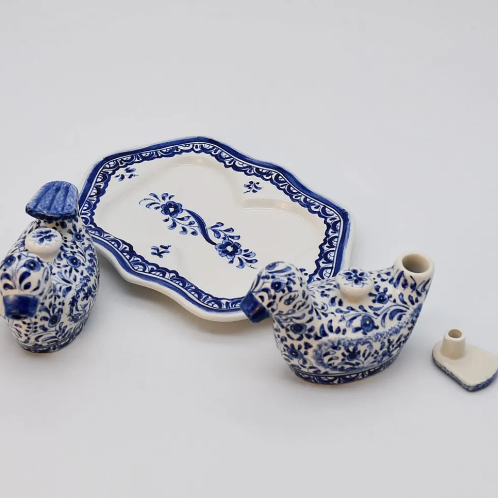 Service de table huile - vinaigre en céramique de Coimbra