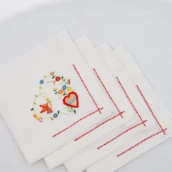 Serviettes de table en lin