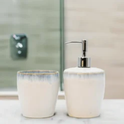 Set de salle de bain en grès "Brisa"