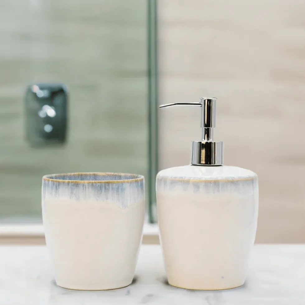 Set de salle de bain en grès "Brisa"