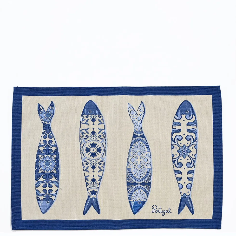 Set de table "Sardinhas"- Lot de 2