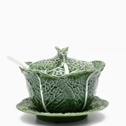 Soupière en céramique en forme de chou - 20cm
