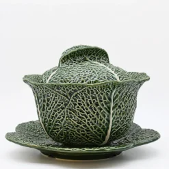 Soupière en céramique en forme de chou - 27cm