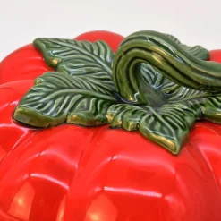 Soupière en céramique en forme de tomate