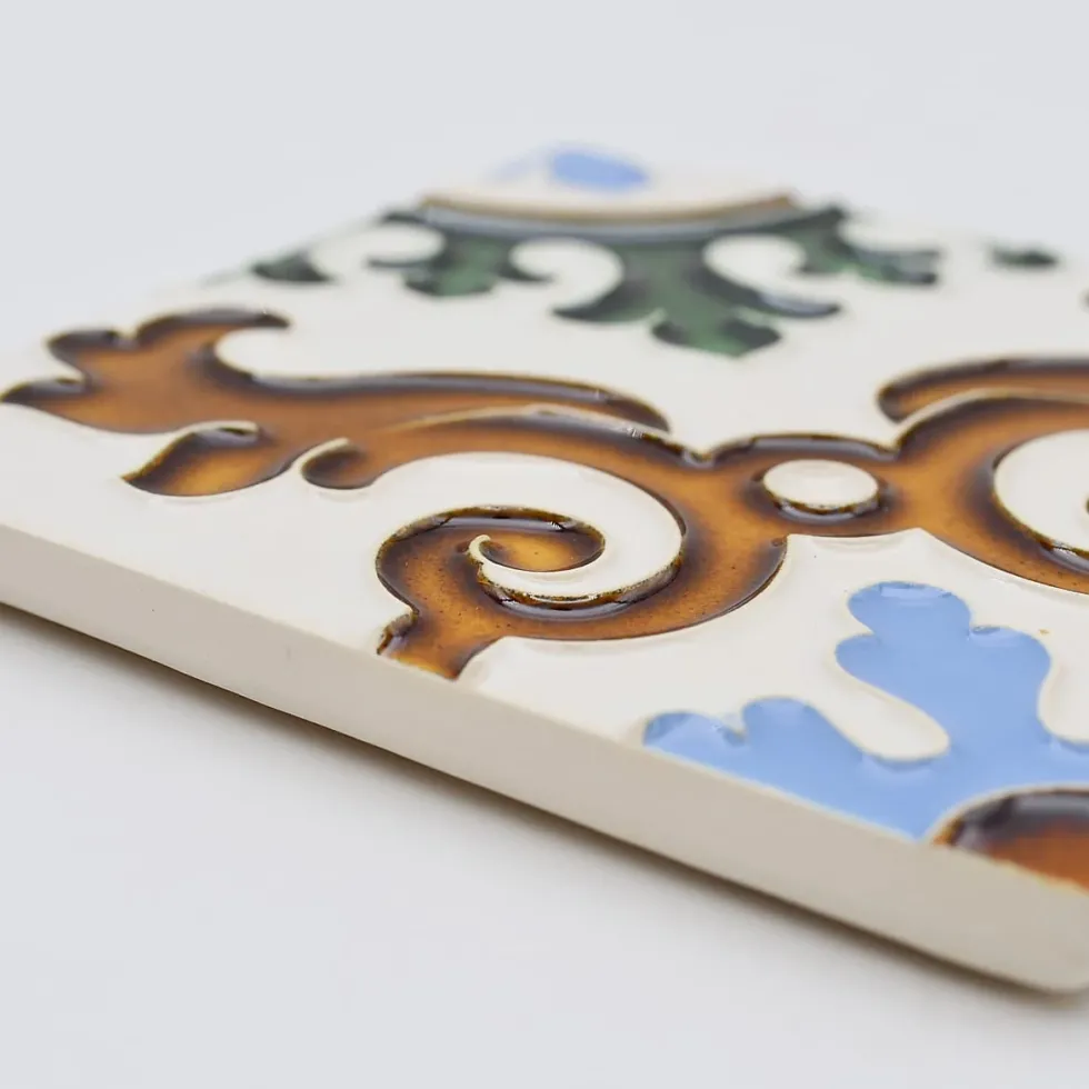 Sous-verre Azulejo Hispano-Maure