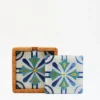 Sous-verres en verre de Marinha Grande" - 6 motifs