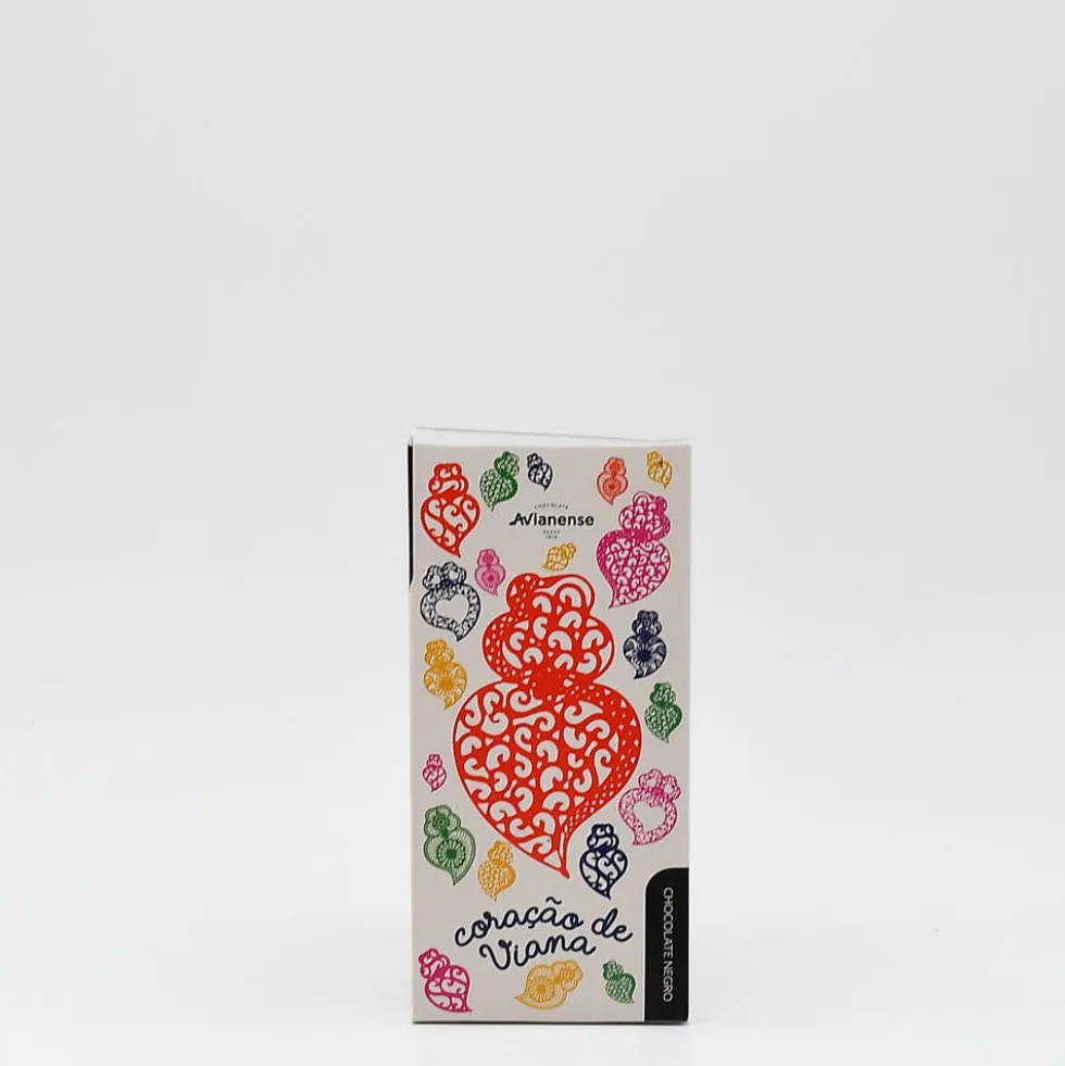 Tablette de chocolat "Coração de Viana"