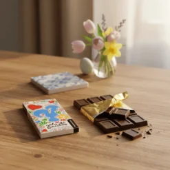 Tablette de chocolat noir 