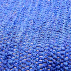 Tapis Artisanal - Bleu dur