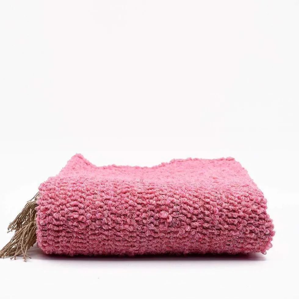 Tapis Artisanal - Rose
