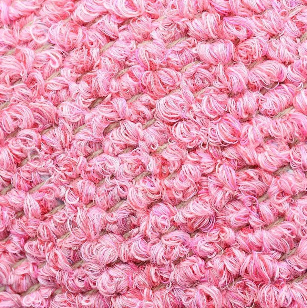 Tapis Artisanal - Rose