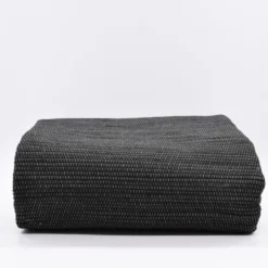 Tapis artisanal 200x140 - Noir