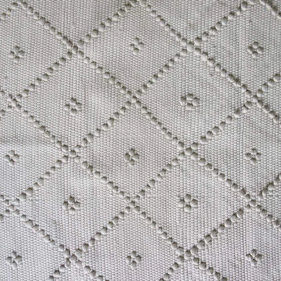 Tapis de salle de bain 100x50 - Blanc cassé
