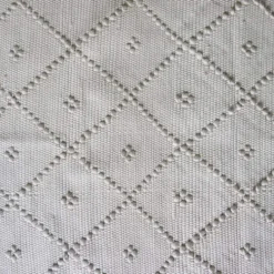 Tapis de salle de bain 100x50 - Blanc cassé