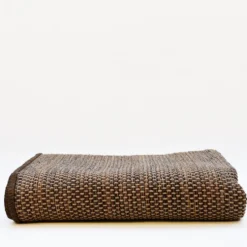 Tapis en fibres mélangées - Marron
