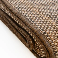 Tapis en fibres mélangées - Marron