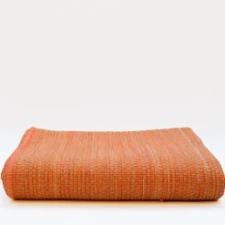 Tapis en fibres mélangées - Orange