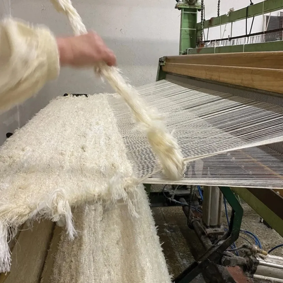 Tapis en fibres recyclées "Romana"
