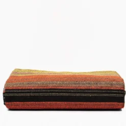 Tapis fin en coton 210x150 - Orange