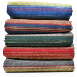 Tapis fin en coton 210x150 - Orange