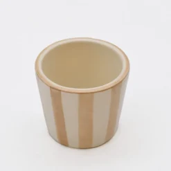 Tasse à espresso rayée