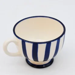 Tasse à pied "Costa Nova Mar" - Bleue