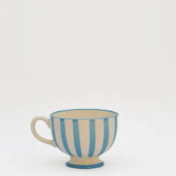 Tasse à pied "Costa Nova Mar" - Turquoise