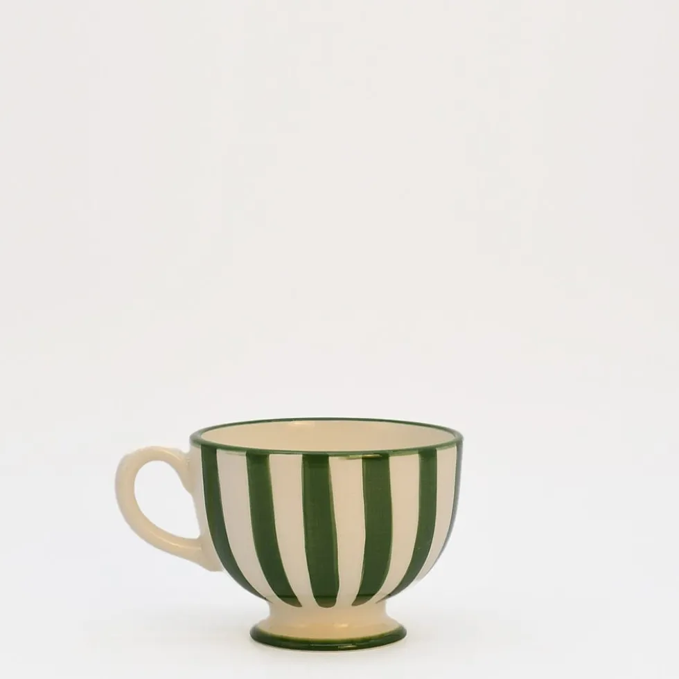 Tasse à pied "Costa Nova Mar" - Verte