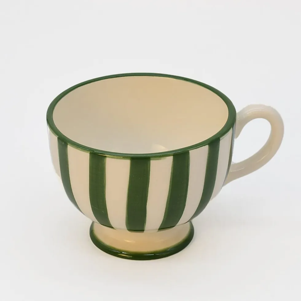 Tasse à pied "Costa Nova Mar" - Verte