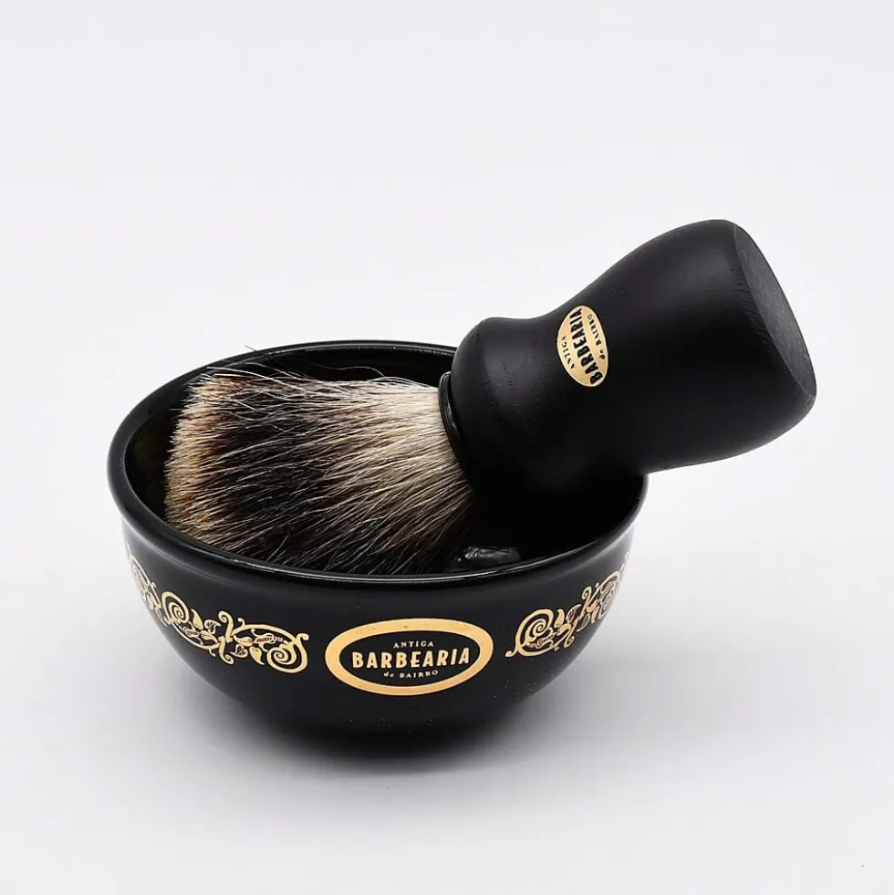 Tasse à raser en céramique "Barbearia de Bairro"
