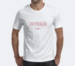 Tee-shirt unisexe "Inspiração" - Blanc