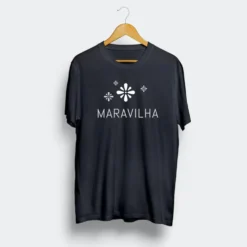 Tee-shirt unisexe "Maravilha" - Bleu