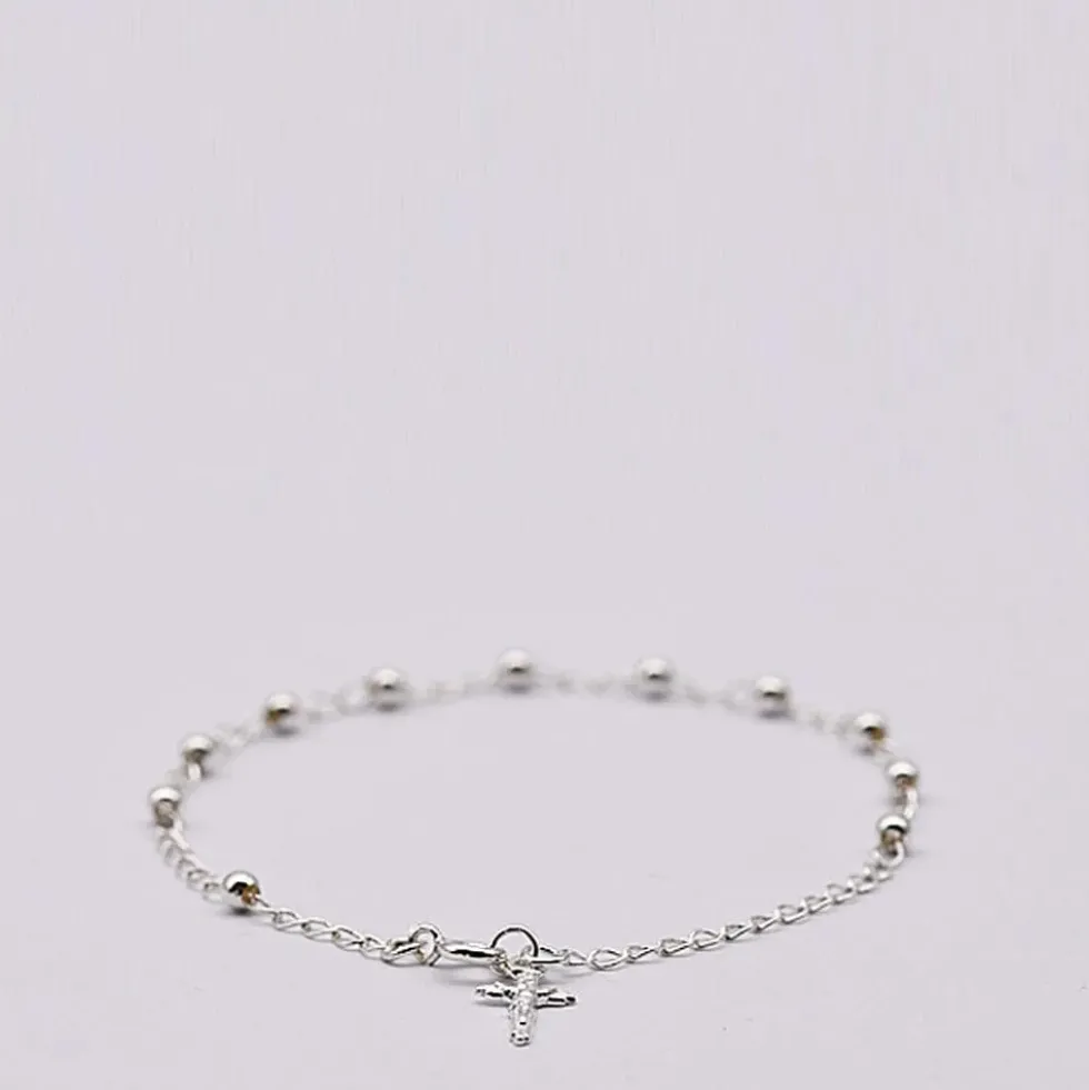Terço I Bracelet chapelet en argent