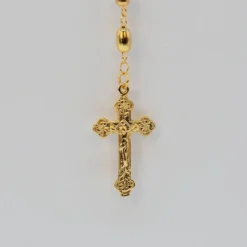 Terço I Chapelet de Fátima en argent doré