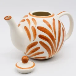 Théière boule en céramique "Andorinha" - Terracotta
