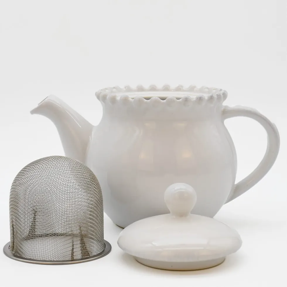 Théière en grès "Pearl"