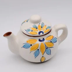 Théière en terre cuite - Jaune