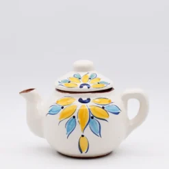 Théière en terre cuite - Jaune
